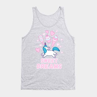 Cute Unicorn Tank Top